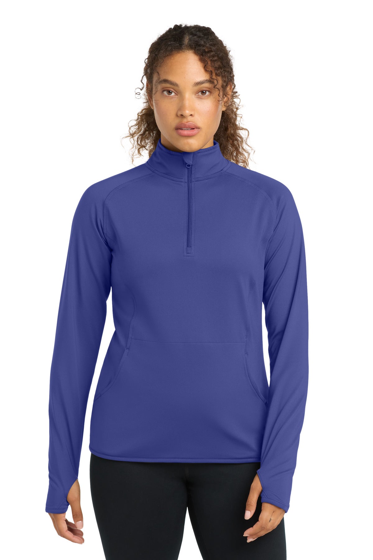 Sport-Tek ®  Women's Sport-Wick ®  Stretch 1/4-Zip Pullover. LST850