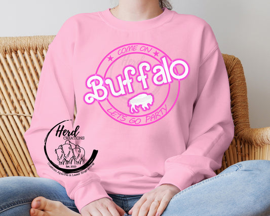 Let's Go Buffalo - Pink Edition Sweater