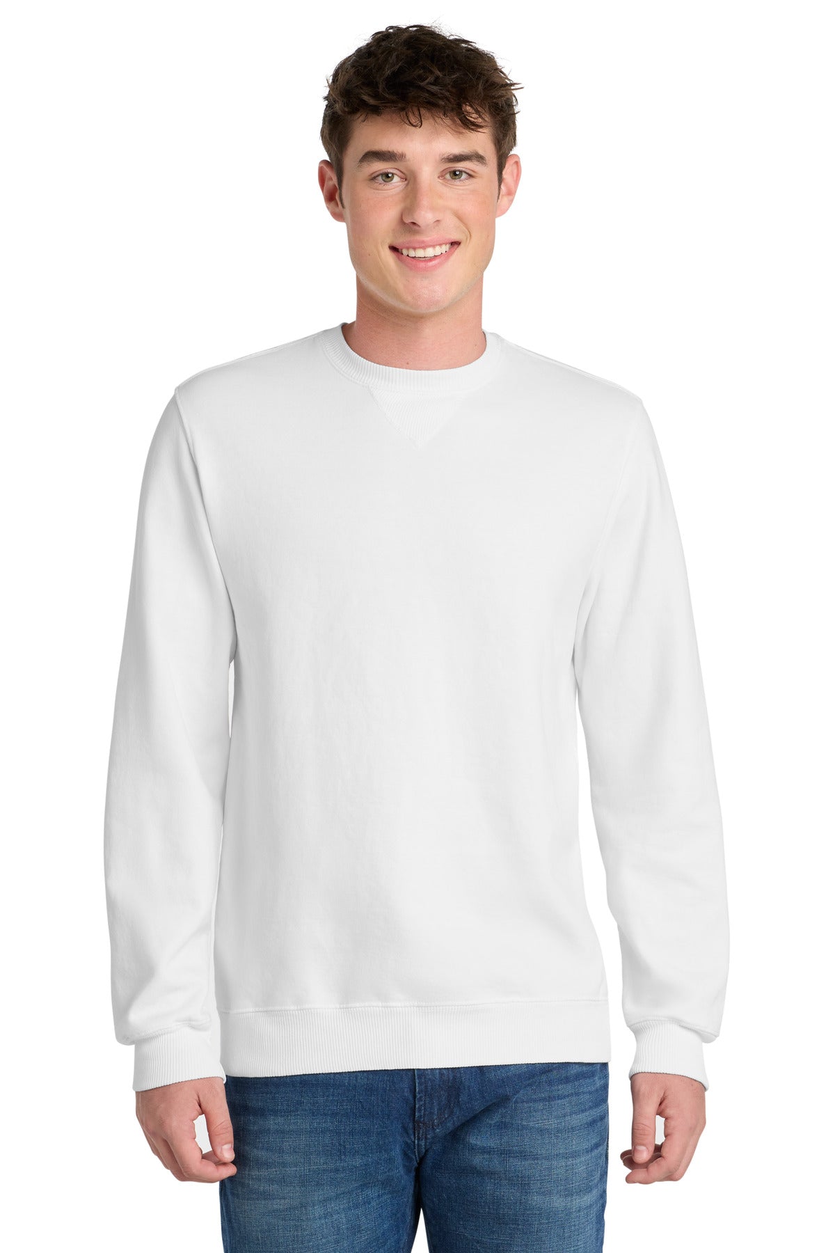 Port & Co ®  Beach Wash ®  Garment-Dyed Crewneck Sweatshirt PC098