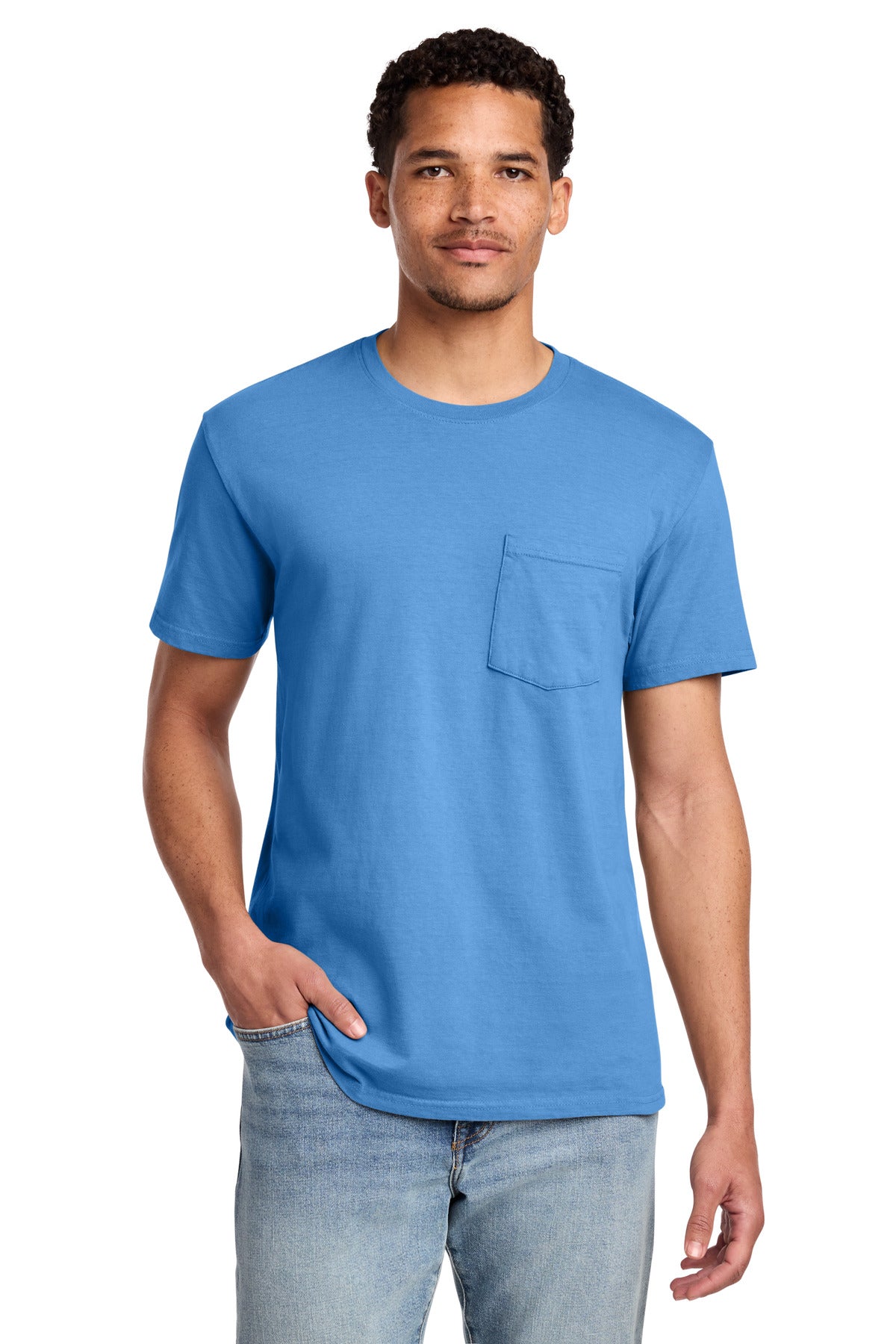 Port & Co ™  Beach Wash ®  Garment-Dyed Pocket Tee.  PC099P