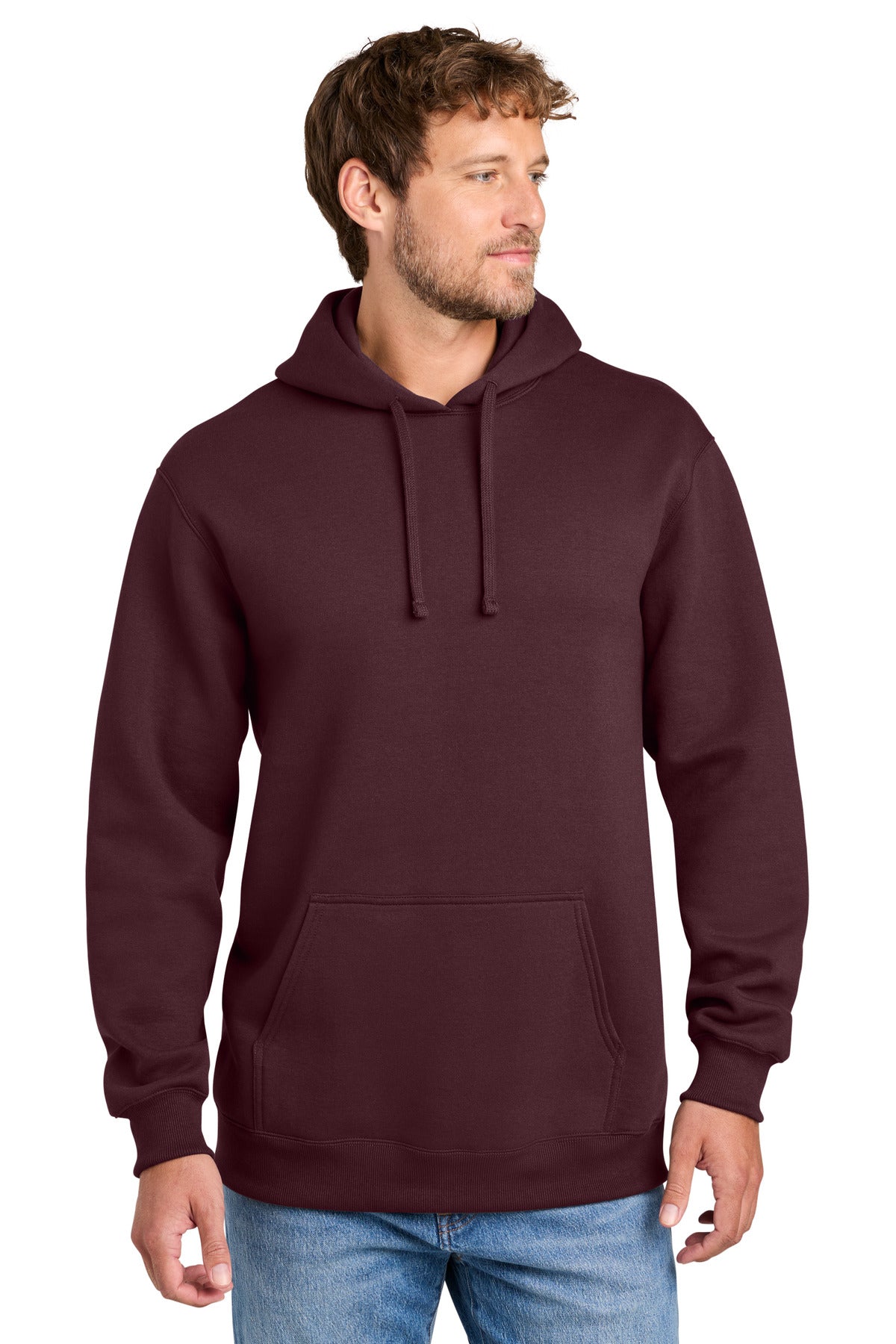 Port & Co ®  Foundation Fleece Pullover Hooded Sweatshirt PC107H