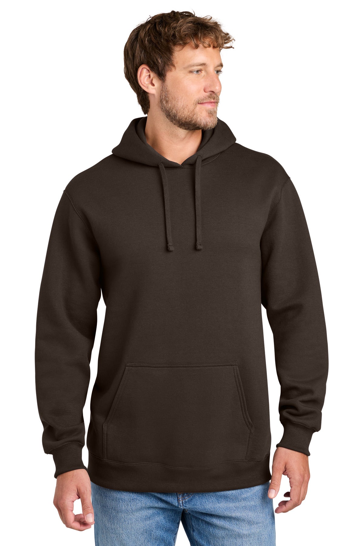 Port & Co ®  Foundation Fleece Pullover Hooded Sweatshirt PC107H