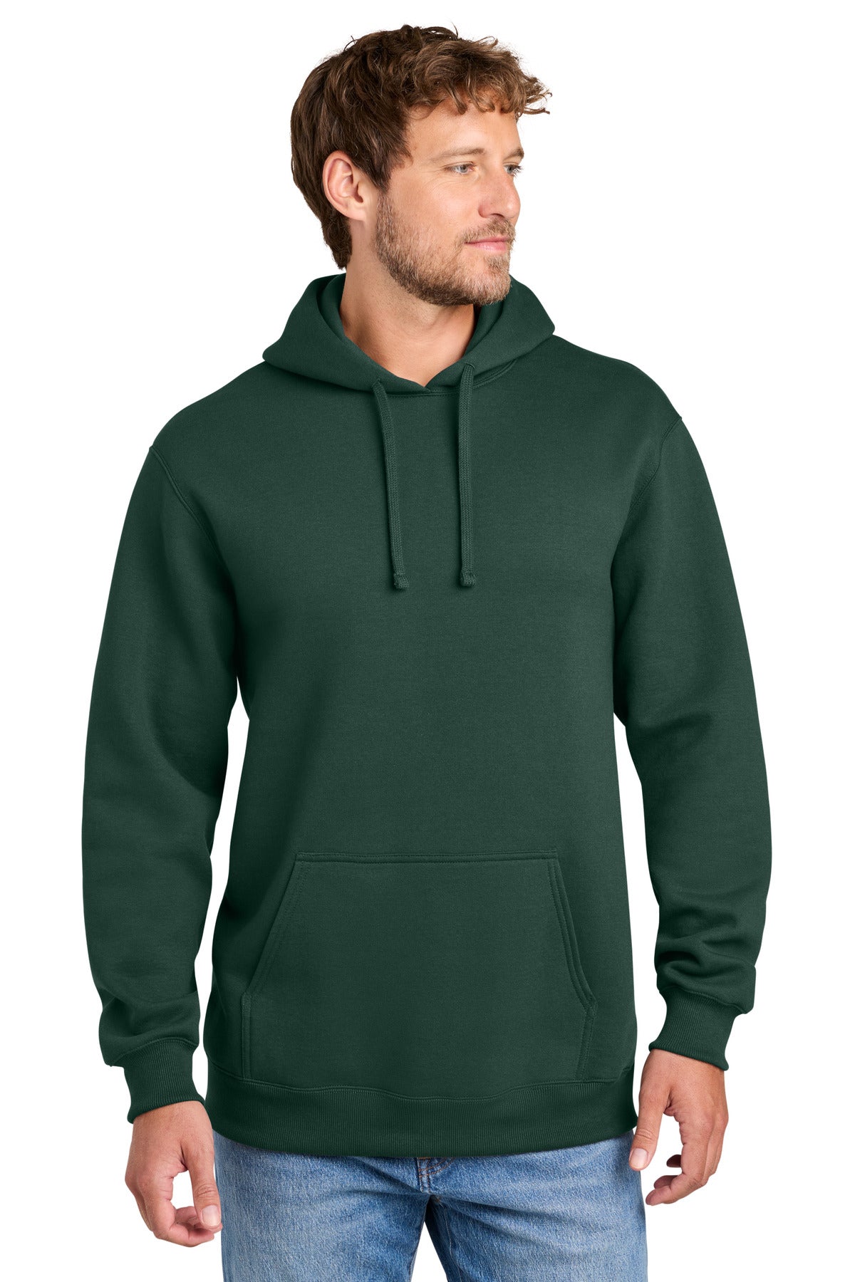 Port & Co ™  Foundation Fleece Pullover Hooded Sweatshirt PC107H