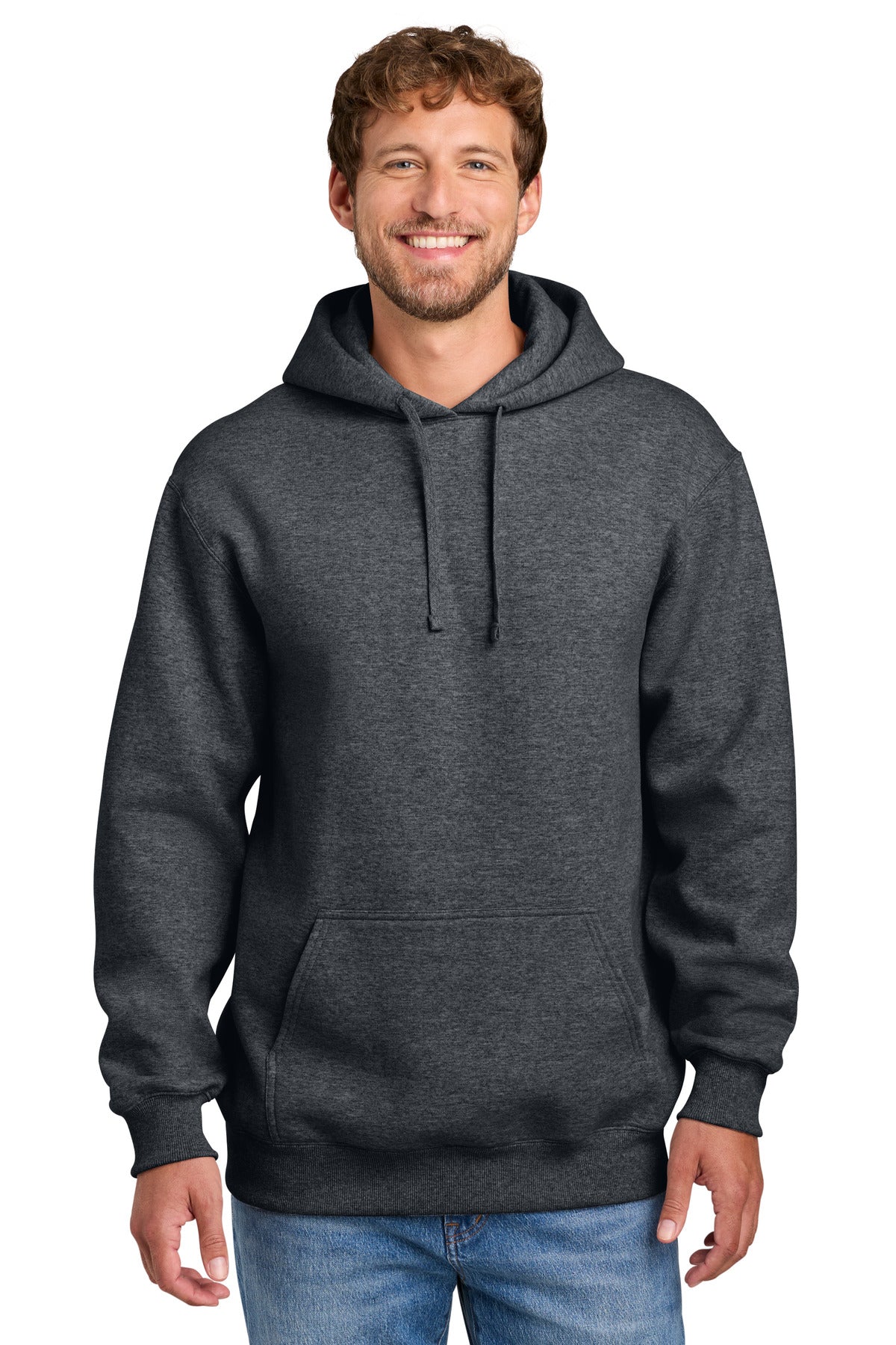 Port & Co ™  Foundation Fleece Pullover Hooded Sweatshirt PC107H