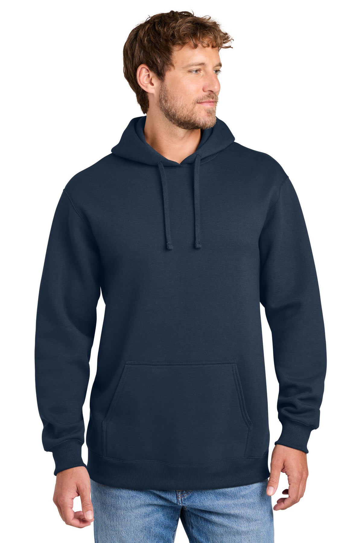 Port & Co ®  Foundation Fleece Pullover Hooded Sweatshirt PC107H
