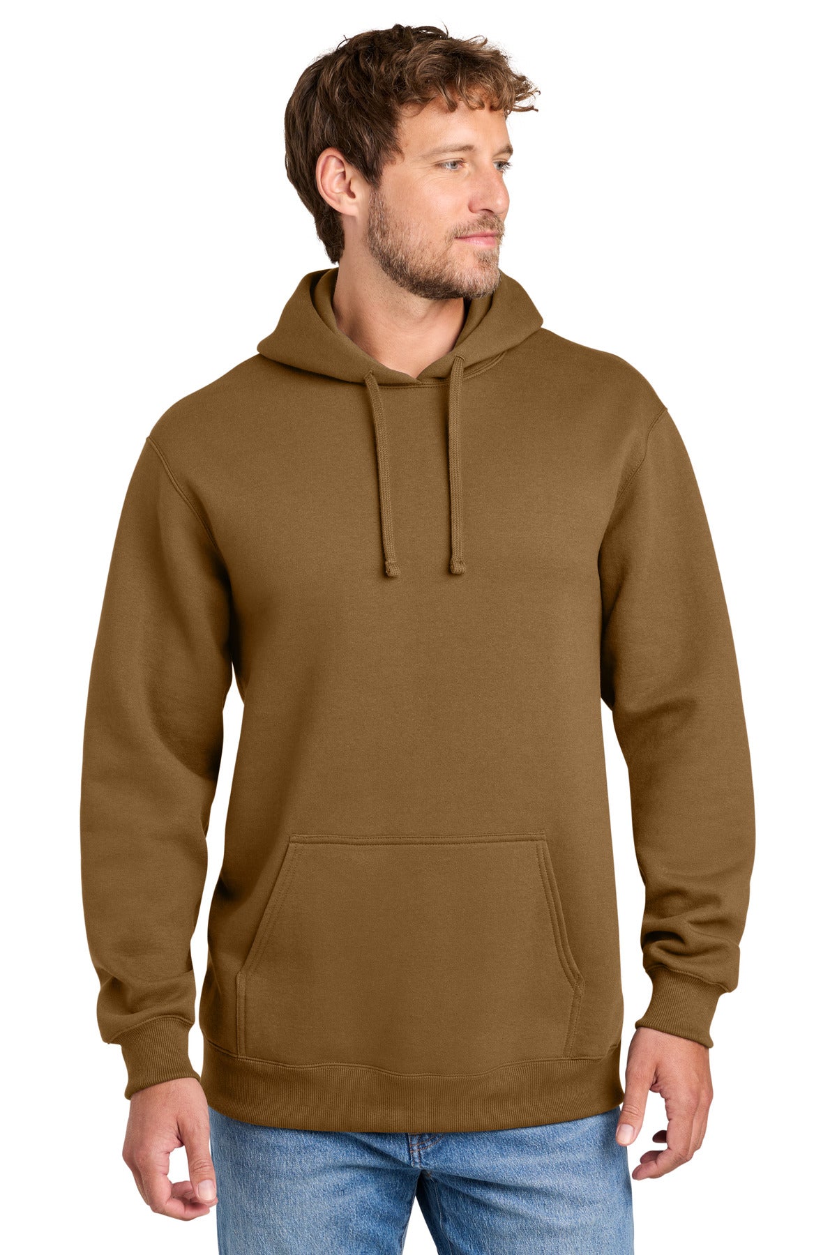 Port & Co ™  Foundation Fleece Pullover Hooded Sweatshirt PC107H