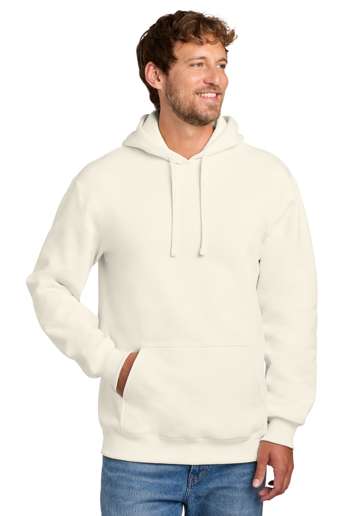 Port & Co ™  Foundation Fleece Pullover Hooded Sweatshirt PC107H