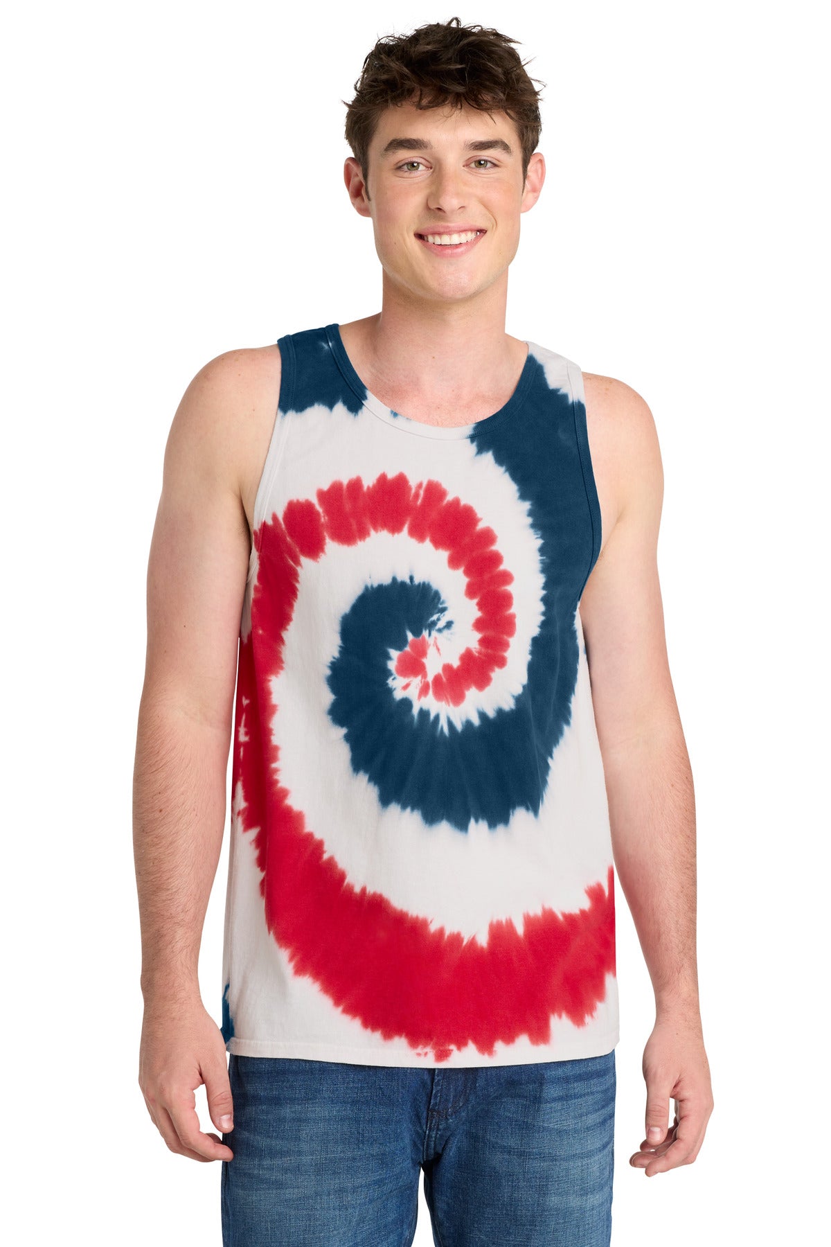 Port & Co ™  Tie-Dye Tank Top.  PC147TT