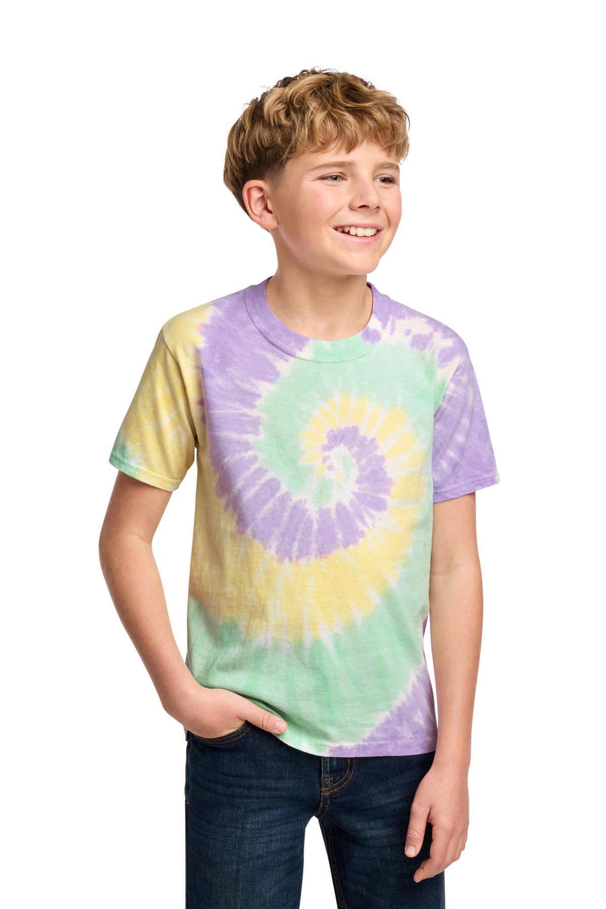 Port & Co ™  Youth Tie-Dye Tee. PC147Y