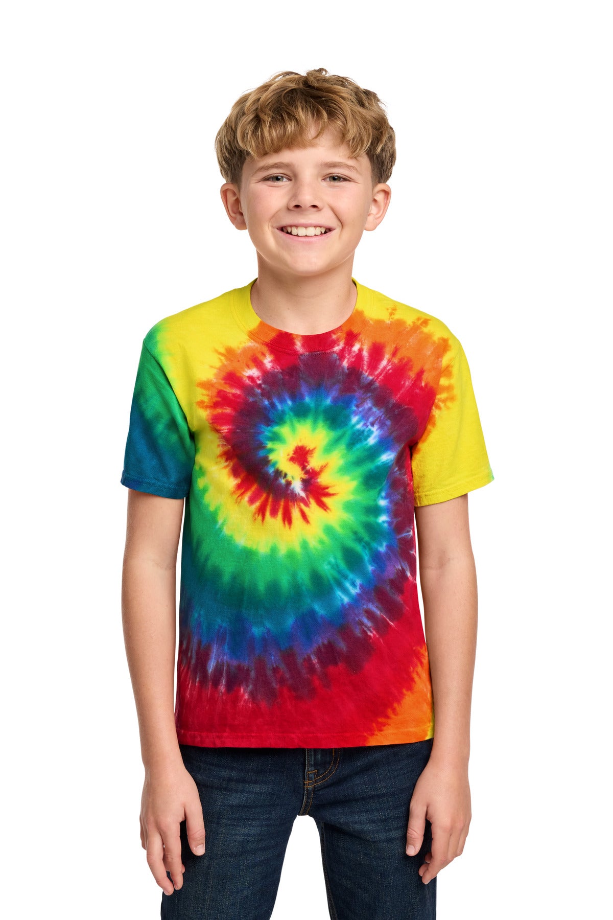 Port & Co ™  Youth Tie-Dye Tee. PC147Y