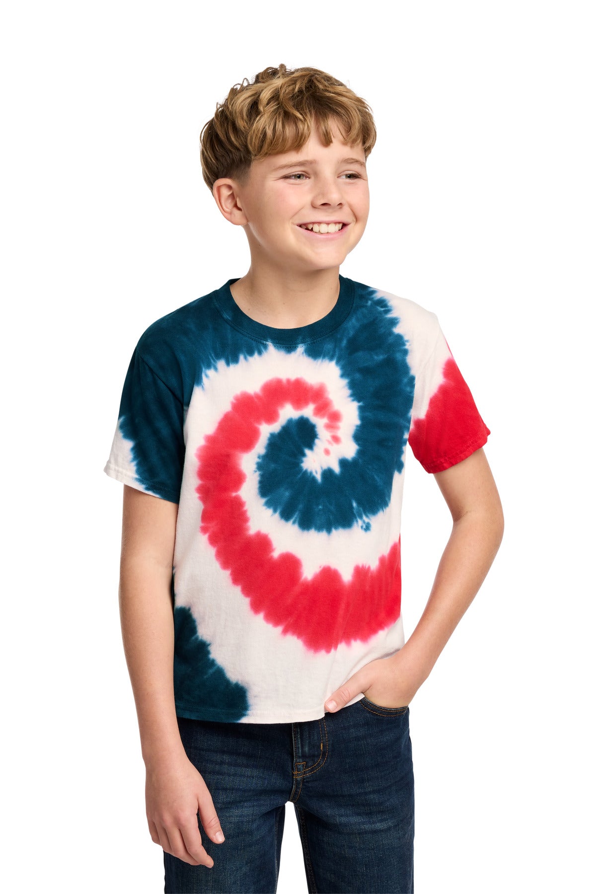 Port & Co ™  Youth Tie-Dye Tee. PC147Y