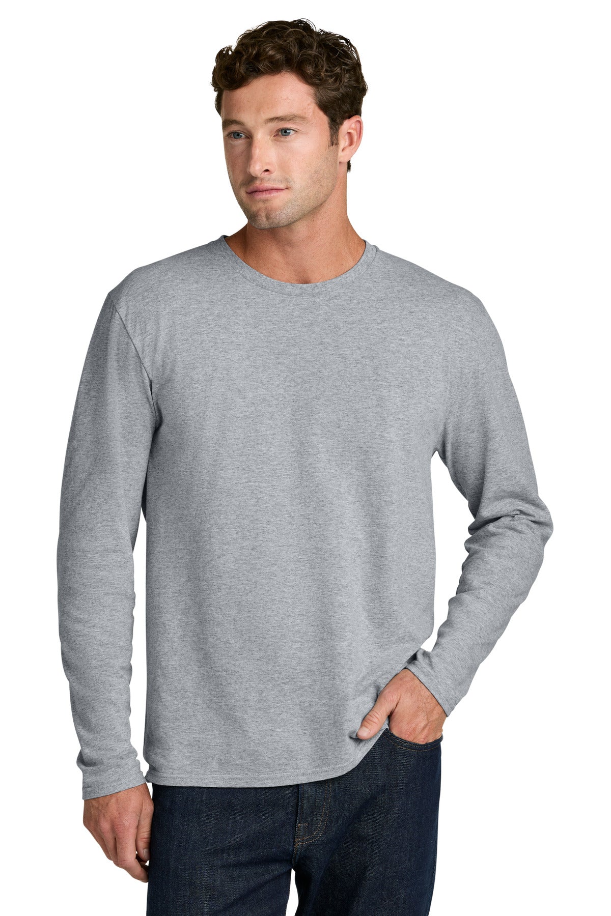 Port & Co ™  Easy Cotton Long Sleeve Tee PC43LS