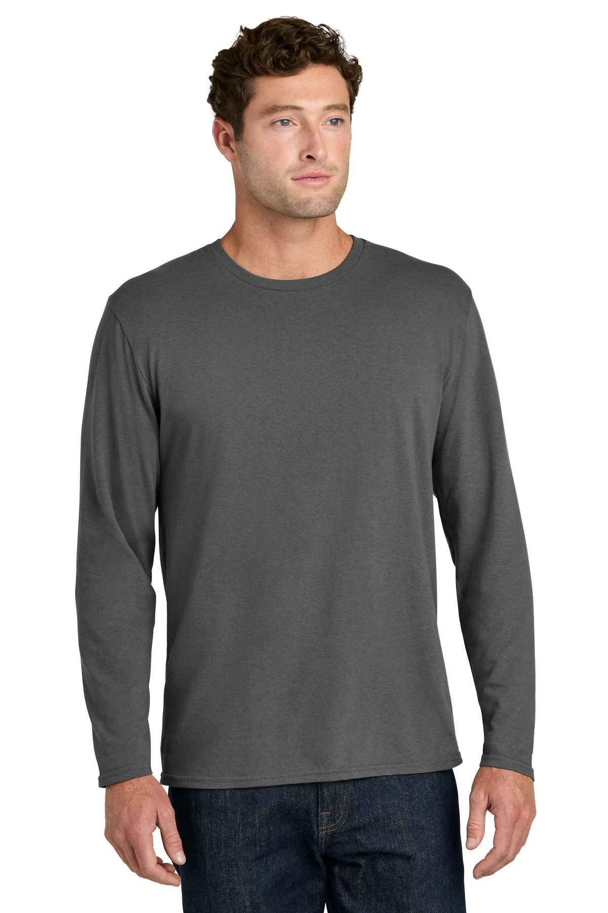 Port & Co ™  Easy Cotton Long Sleeve Tee PC43LS