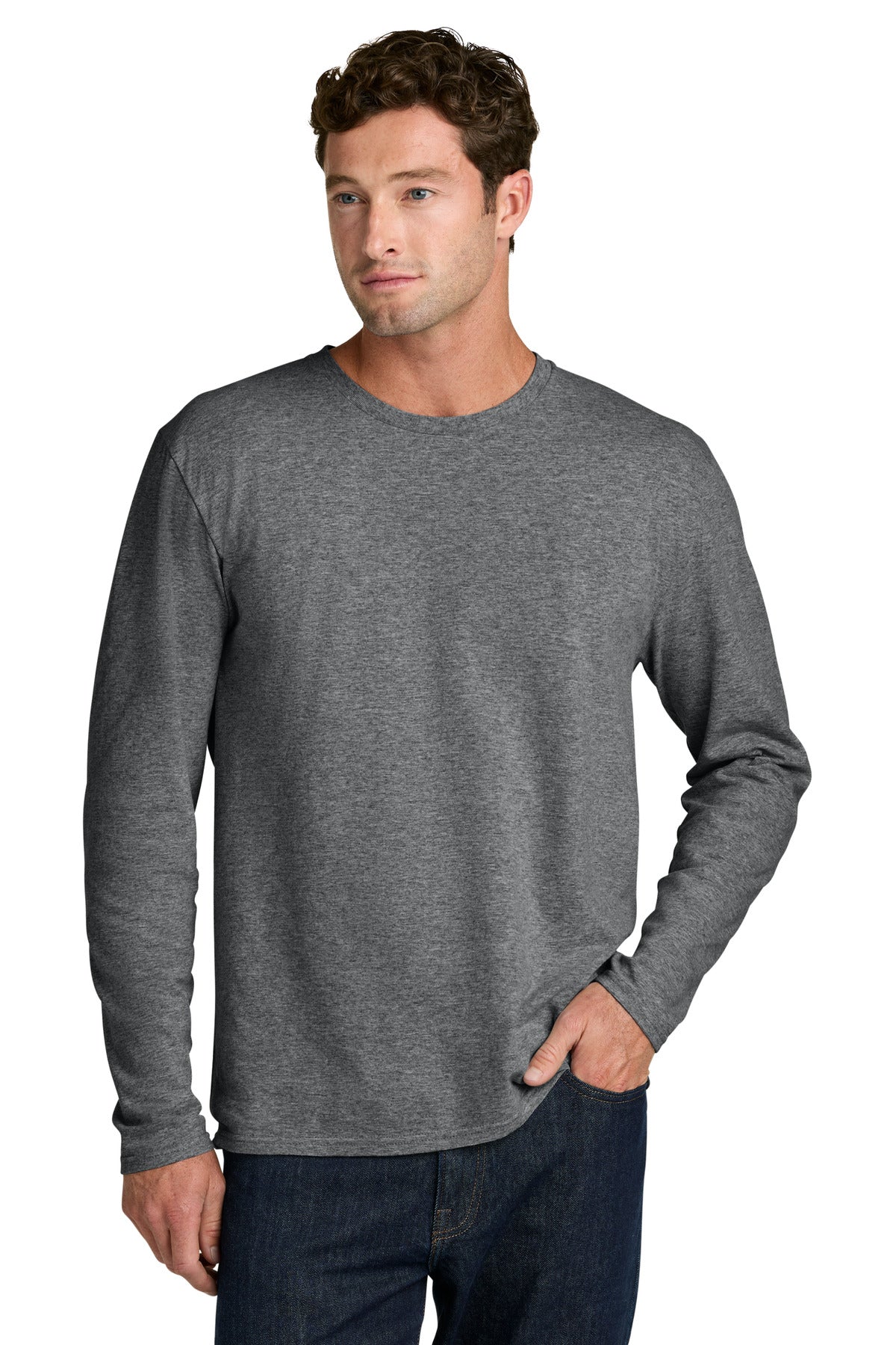 Port & Co ™  Easy Cotton Long Sleeve Tee PC43LS