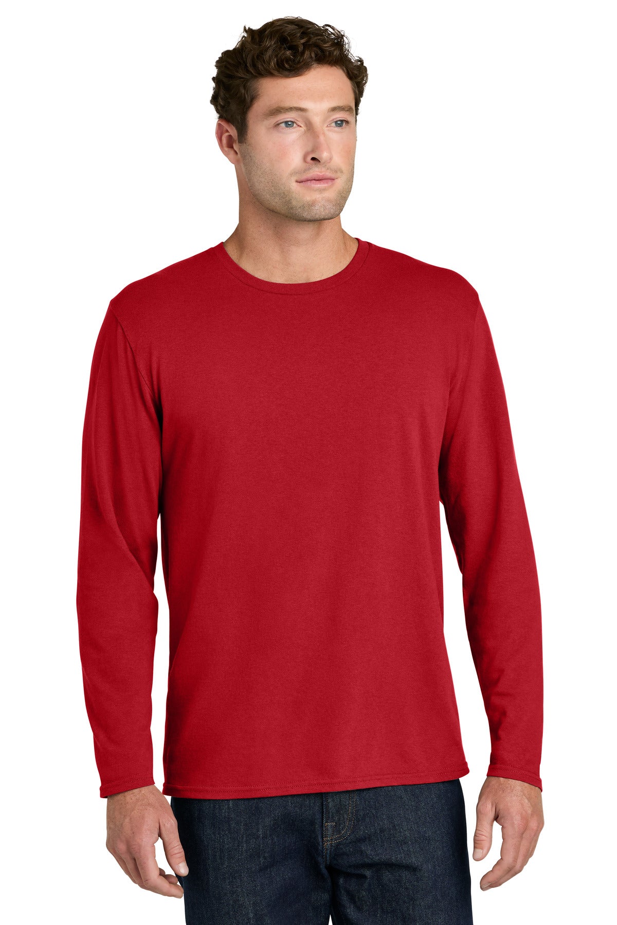 Port & Co ™  Easy Cotton Long Sleeve Tee PC43LS