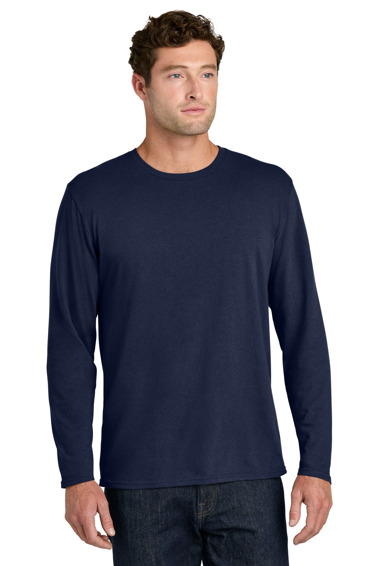 Port & Co ™  Easy Cotton Long Sleeve Tee PC43LS