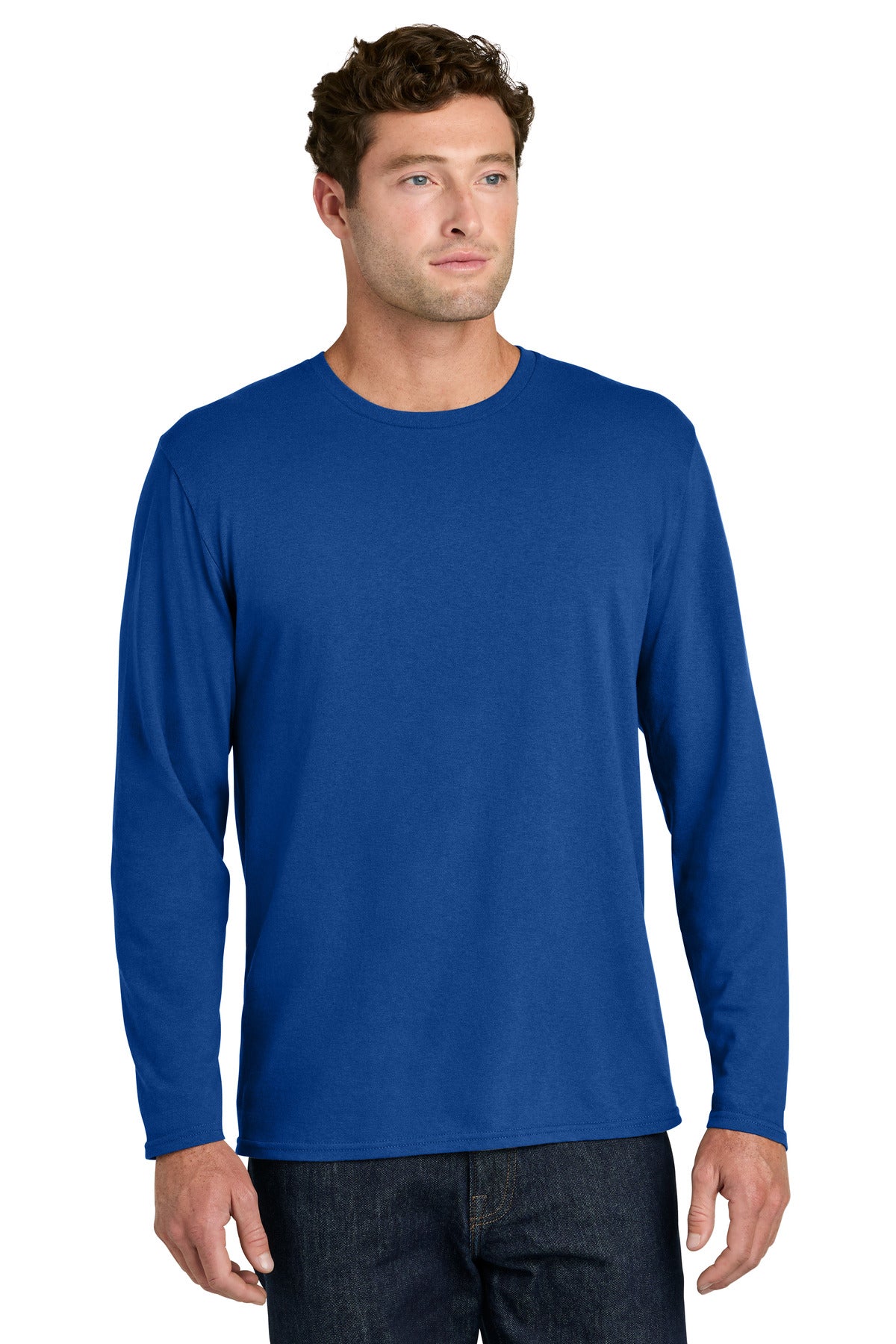 Port & Co ™  Easy Cotton Long Sleeve Tee PC43LS