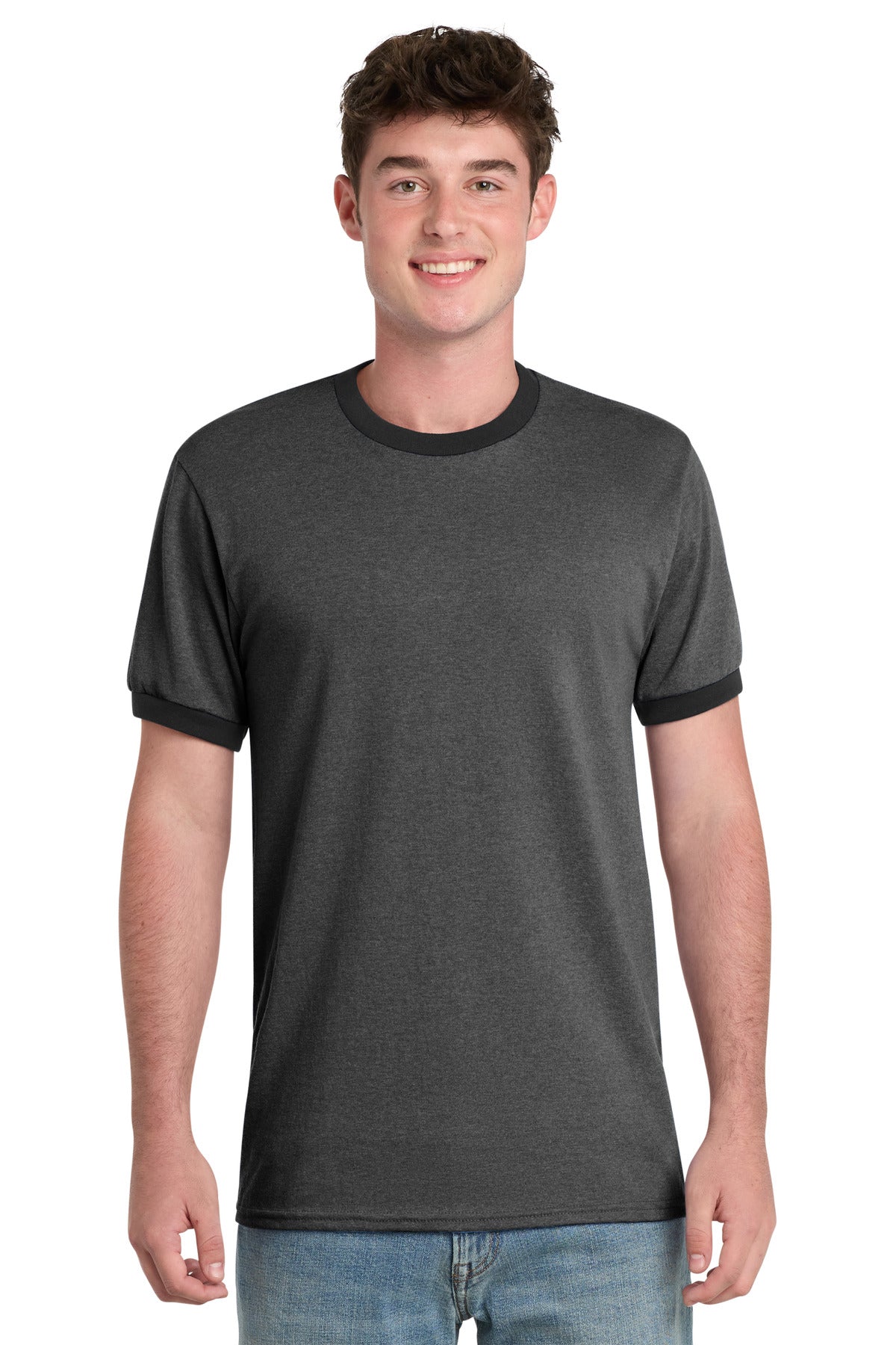 Port & Co ™  Core Cotton Ringer Tee.  PC54R
