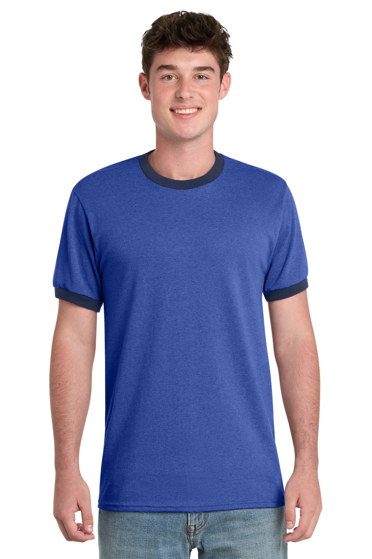 Port & Co ™  Core Cotton Ringer Tee.  PC54R