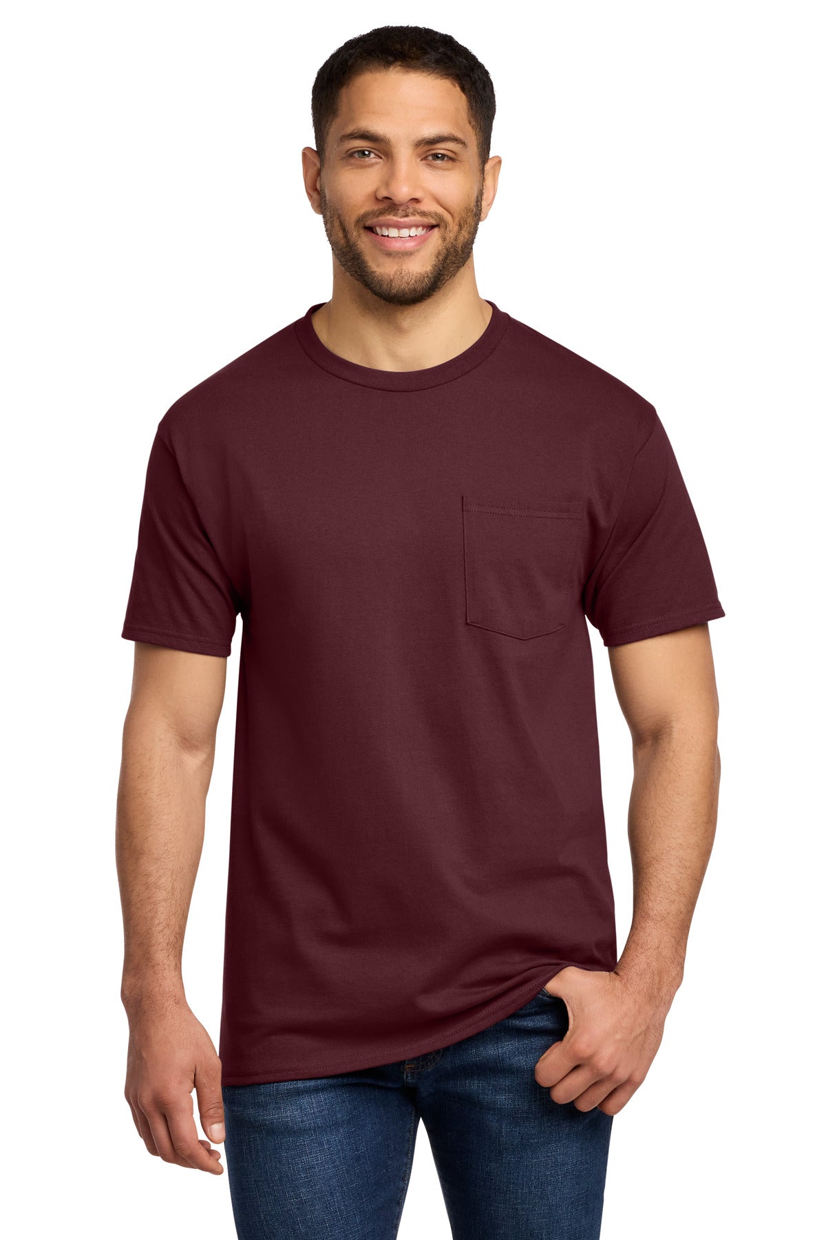 Port & Co ™  Tall Essential Pocket Tee. PC61PT