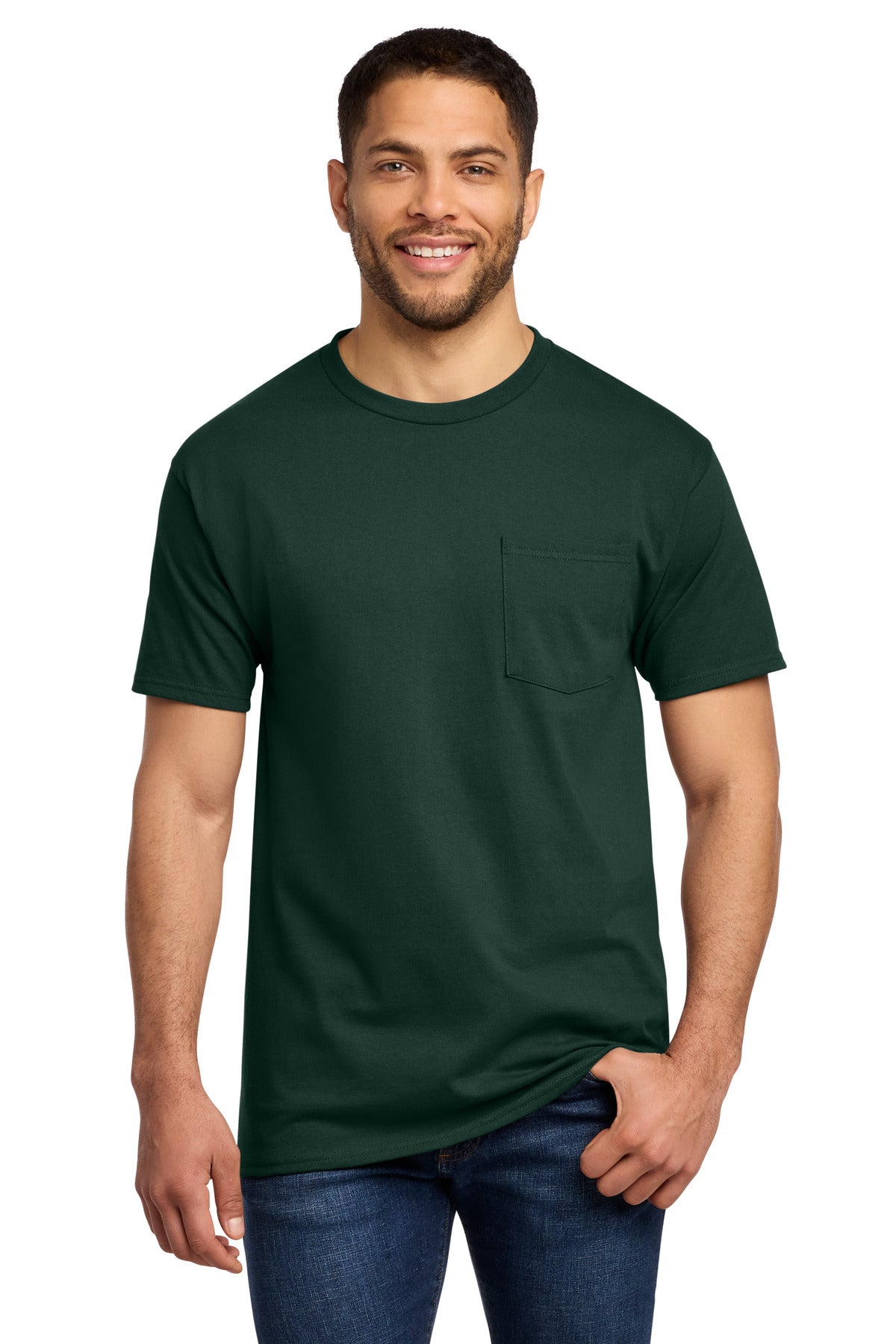 Port & Co ™  Tall Essential Pocket Tee. PC61PT