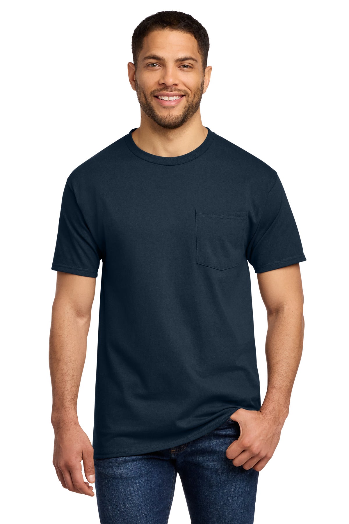 Port & Co ™  Tall Essential Pocket Tee. PC61PT