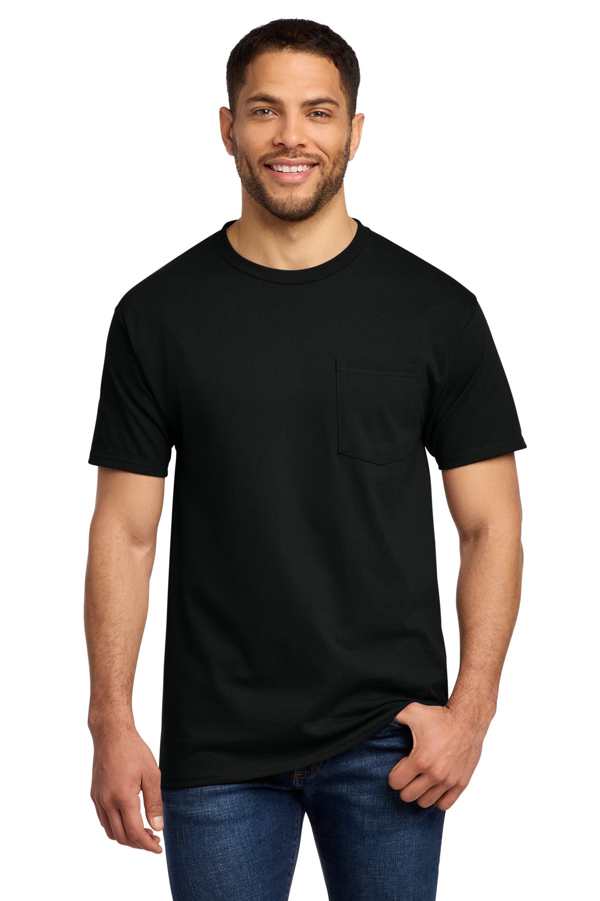 Port & Co ™  Tall Essential Pocket Tee. PC61PT