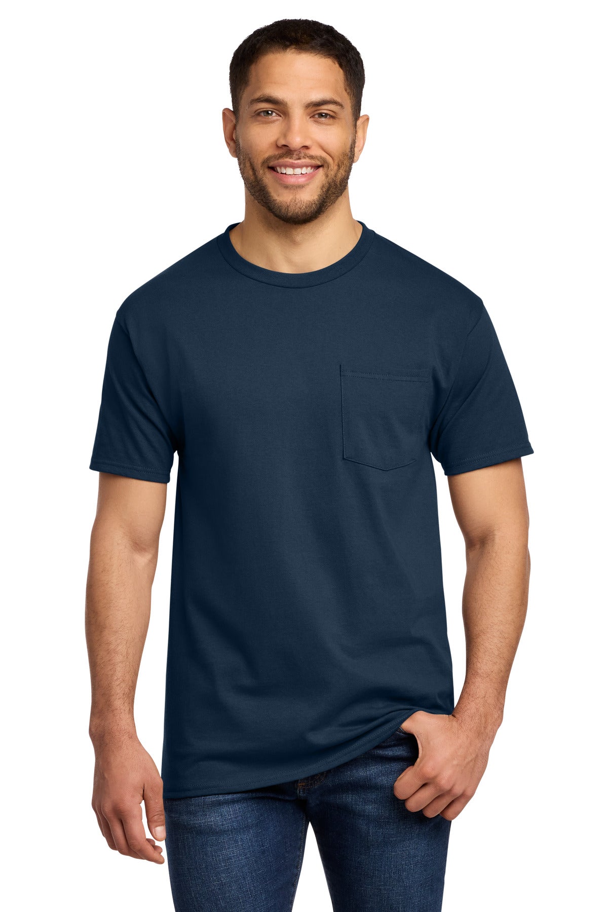Port & Co ™  Tall Essential Pocket Tee. PC61PT