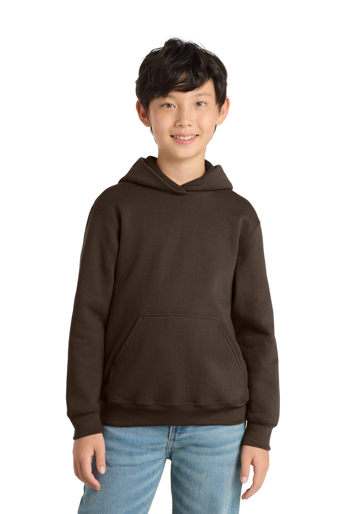 Port & Co ™  Youth Core Fleece Pullover Hooded Sweatshirt PC78YH