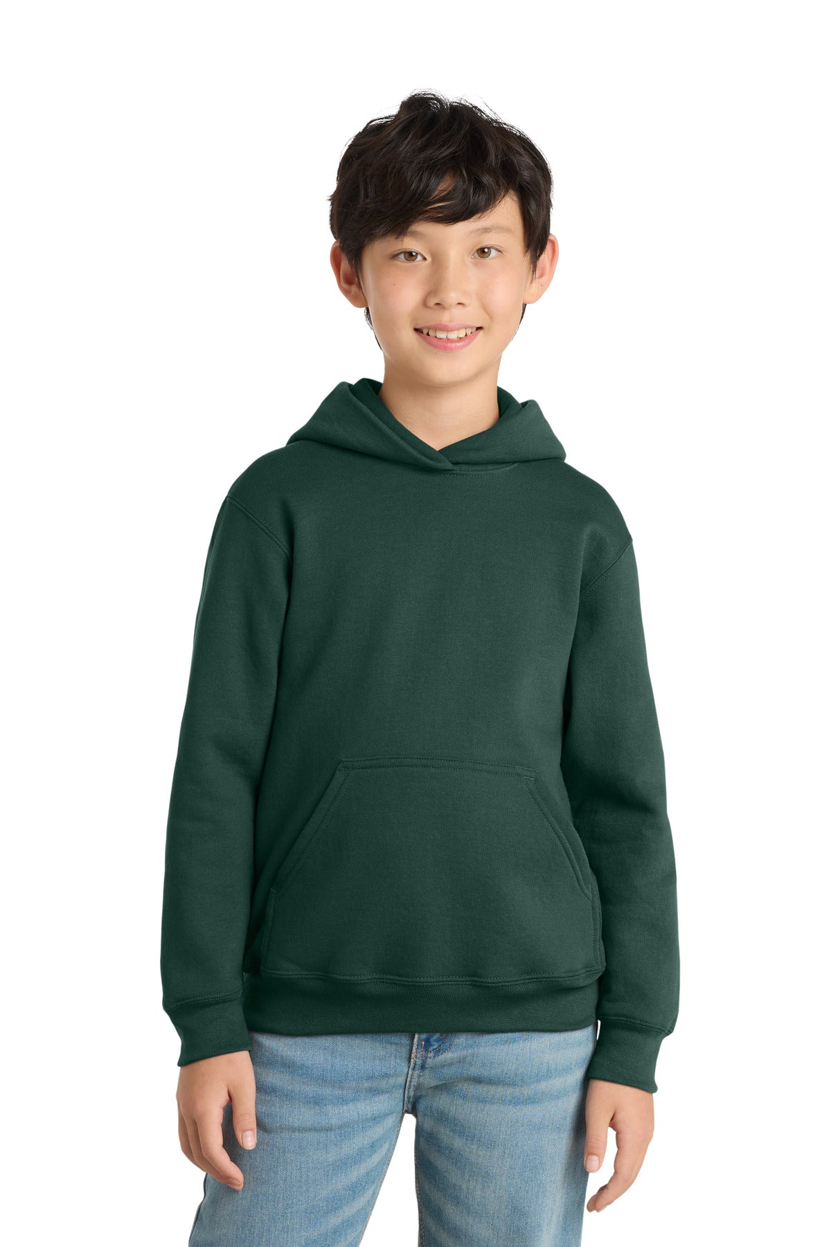 Port & Co ™  Youth Core Fleece Pullover Hooded Sweatshirt PC78YH