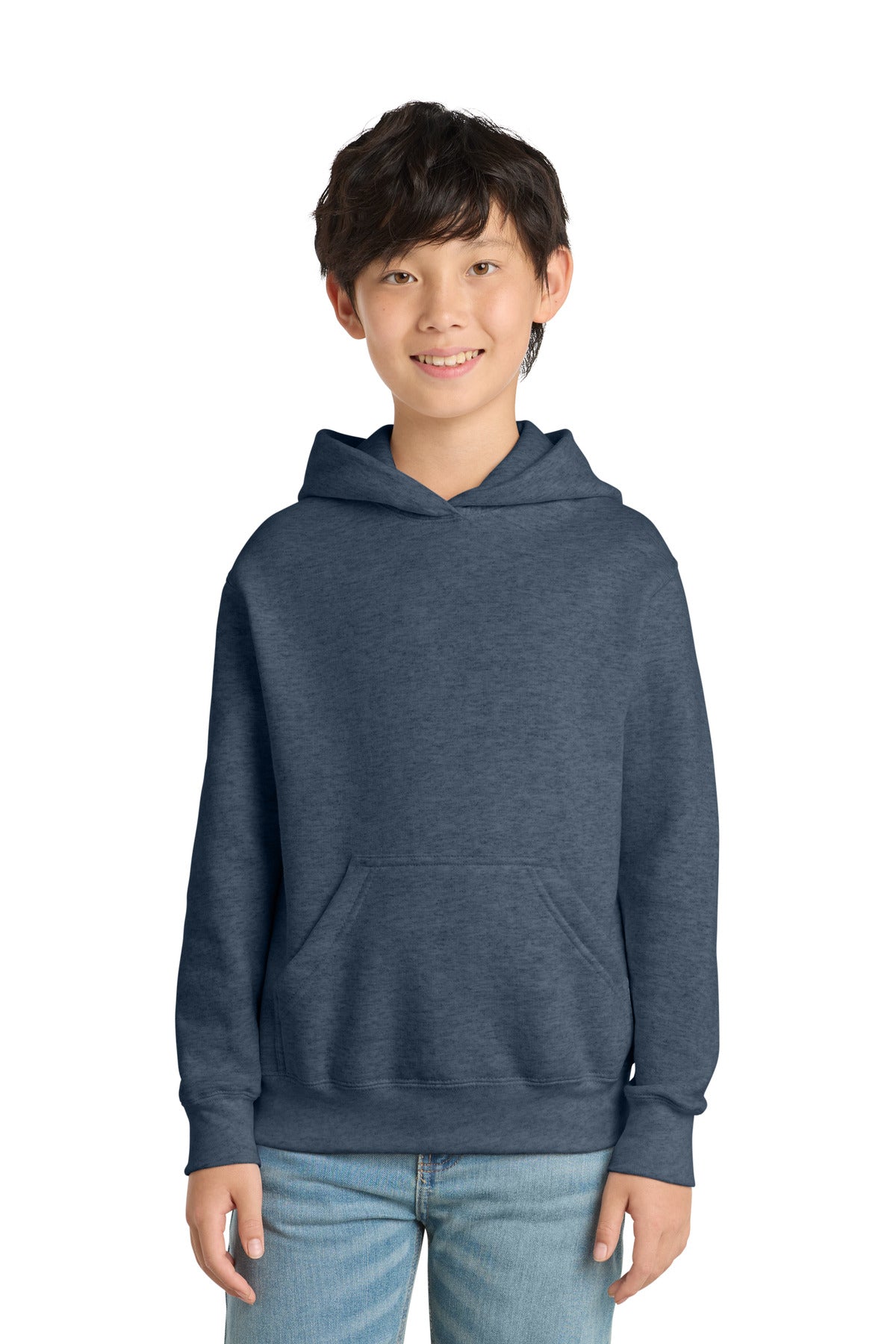 Port & Co ™  Youth Core Fleece Pullover Hooded Sweatshirt PC78YH