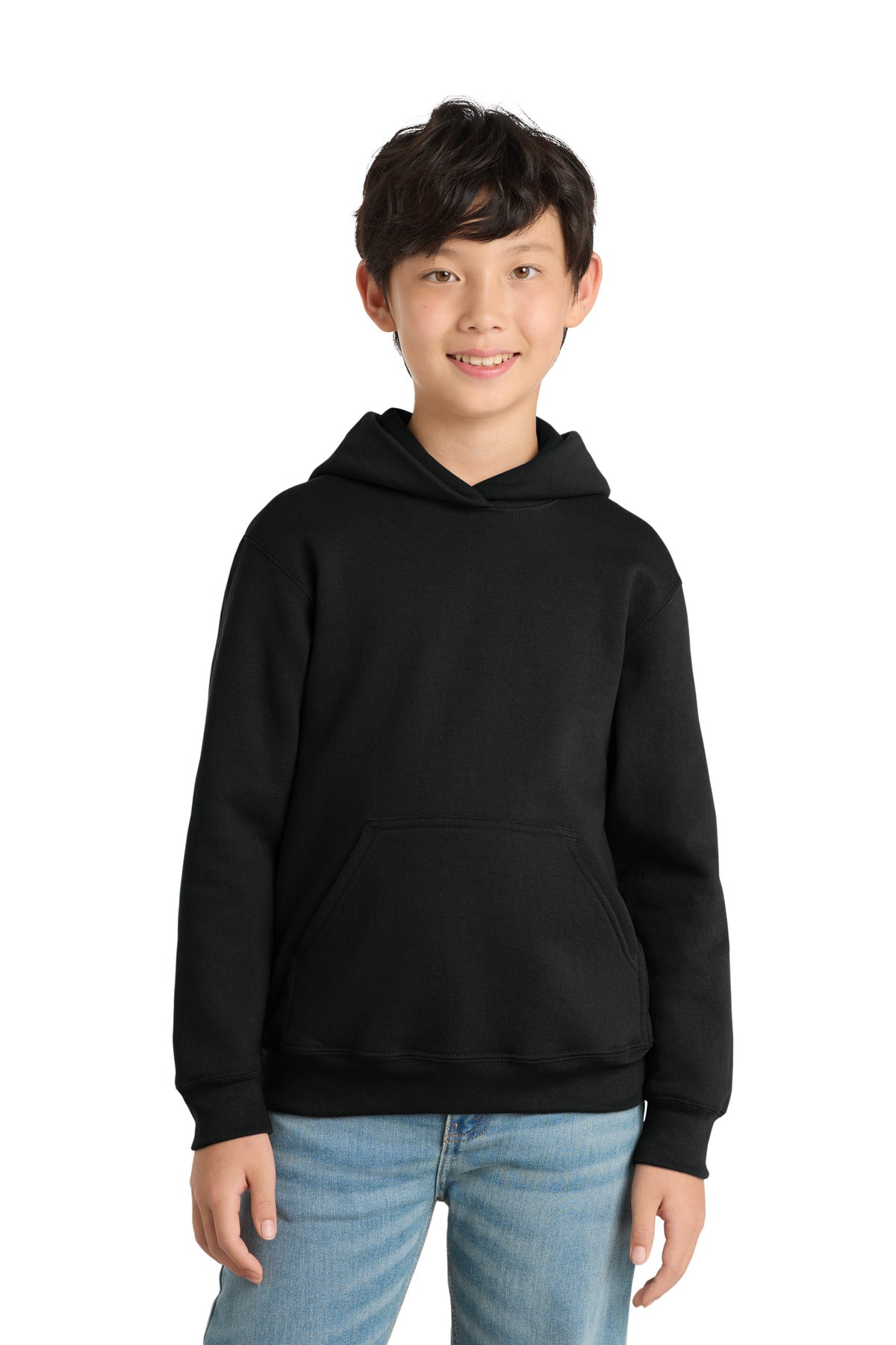 Port & Co ™  Youth Core Fleece Pullover Hooded Sweatshirt PC78YH
