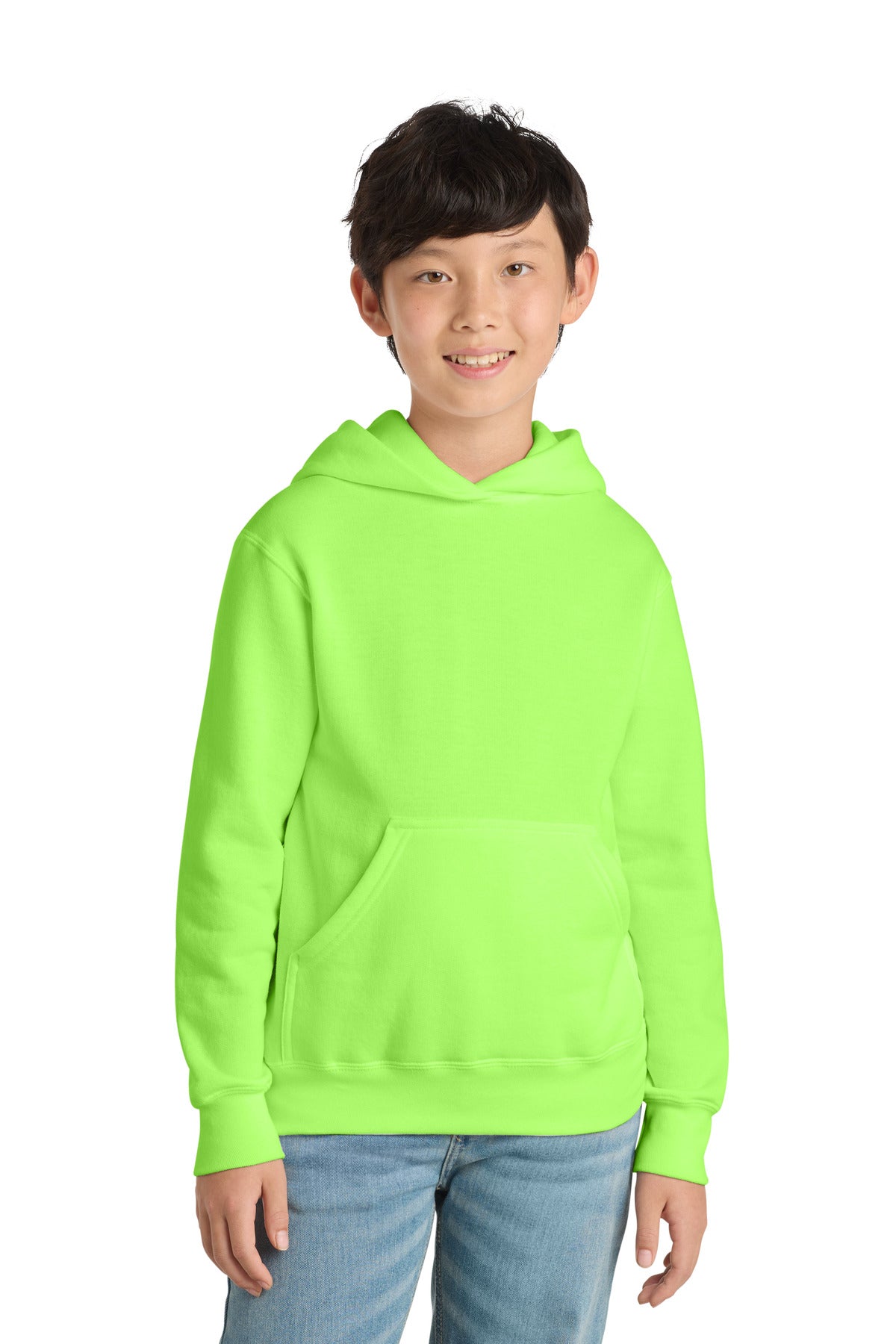 Port & Co ™  Youth Core Fleece Pullover Hooded Sweatshirt PC78YH