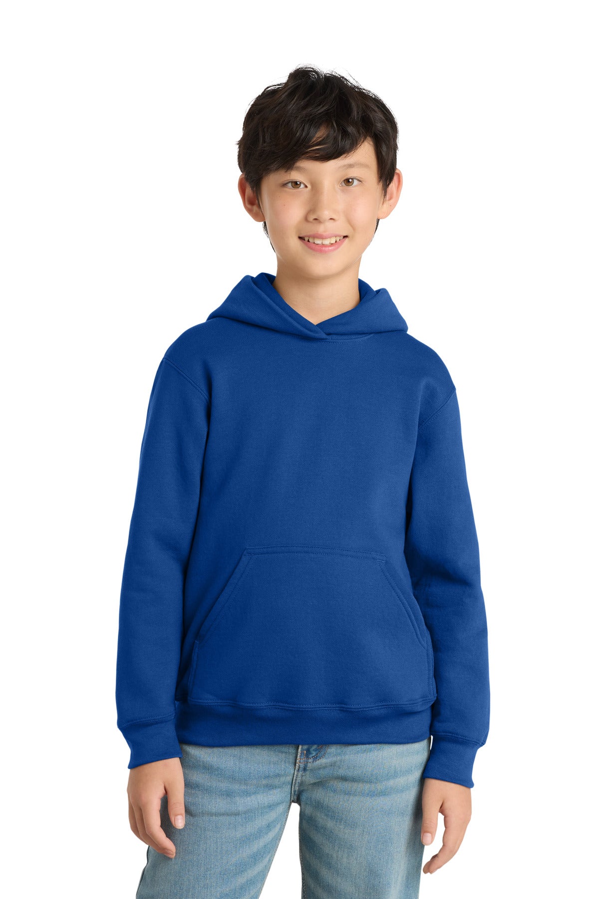 Port & Co ™  Youth Core Fleece Pullover Hooded Sweatshirt PC78YH