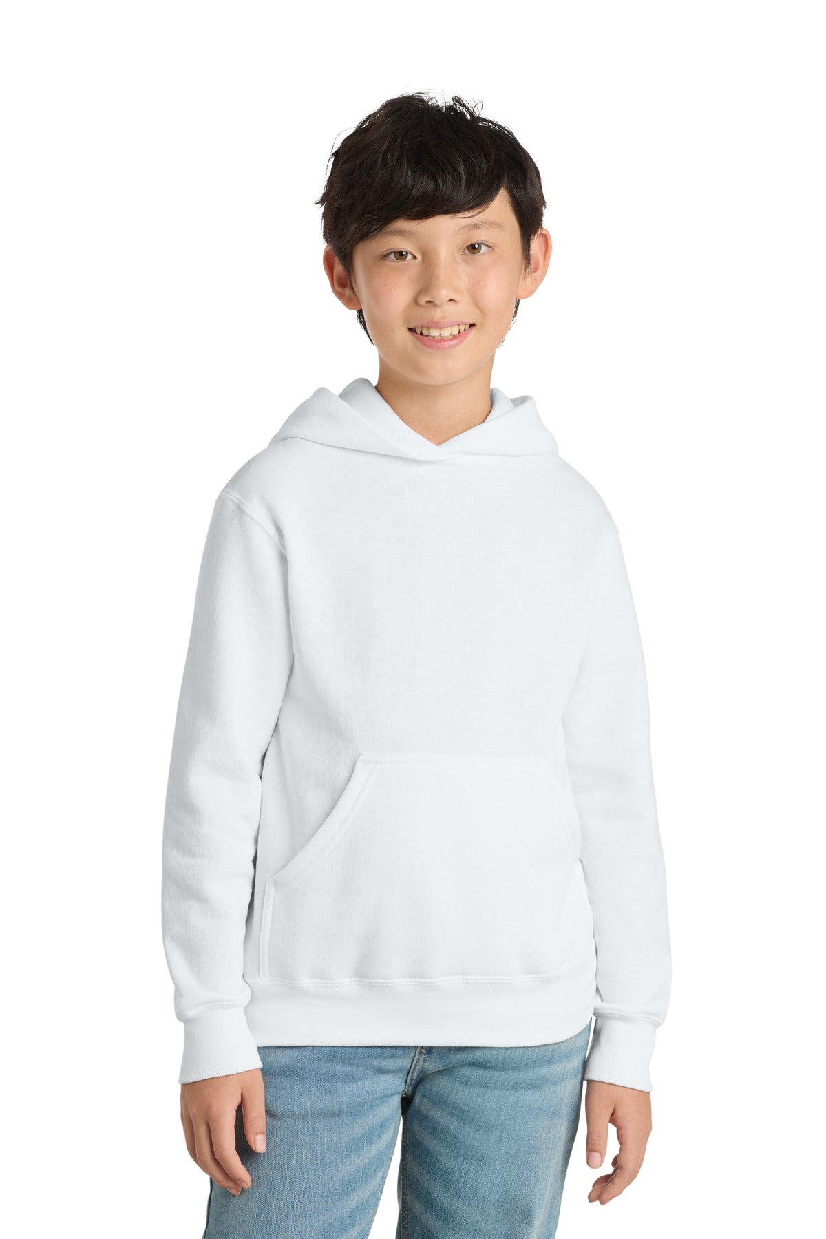 Port & Co ™  Youth Core Fleece Pullover Hooded Sweatshirt PC78YH