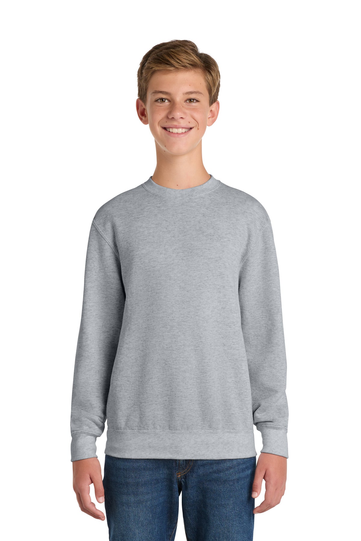 Port & Co ™  Youth Core Fleece Crewneck Sweatshirt PC78Y