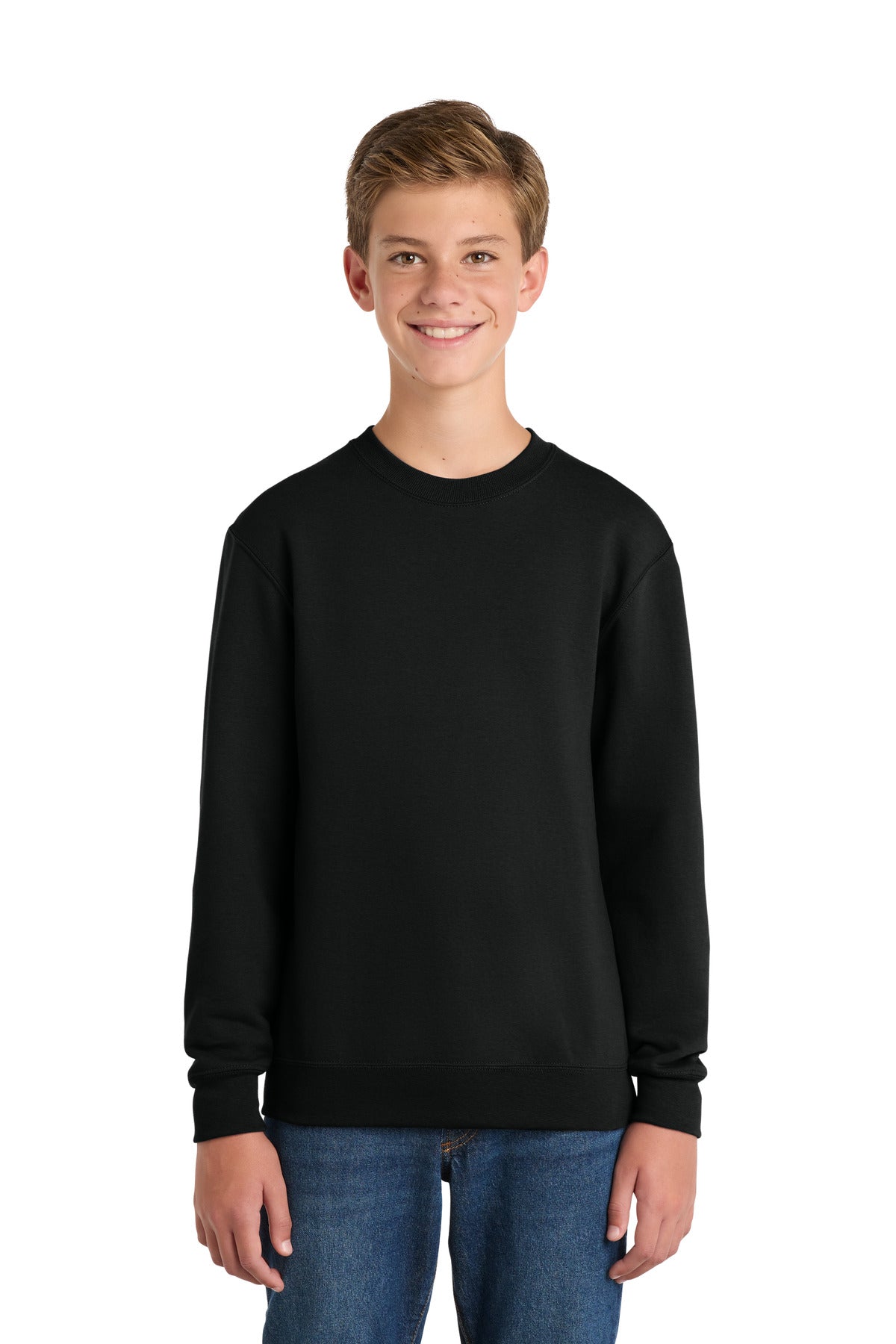 Port & Co ™  Youth Core Fleece Crewneck Sweatshirt PC78Y