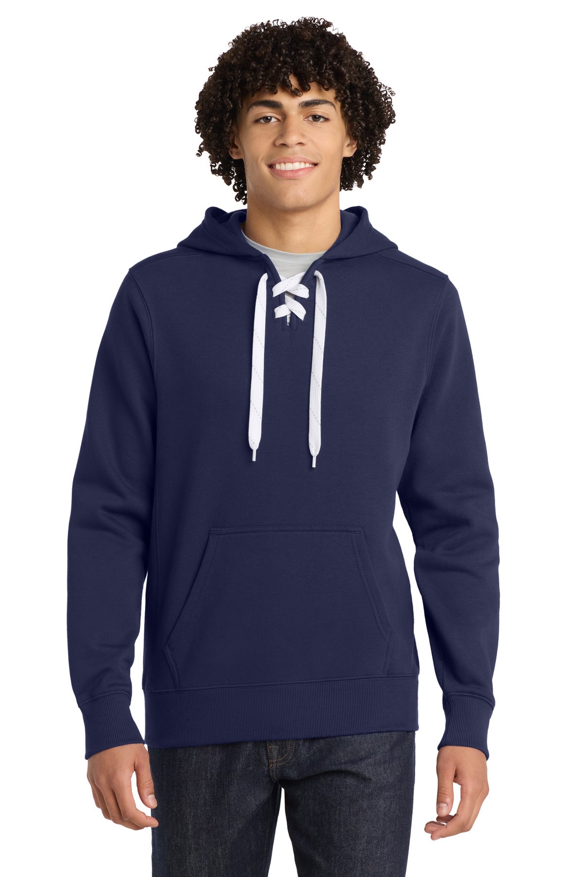 Sport-Tek ®  Lace Up Pullover Hooded Sweatshirt. ST271