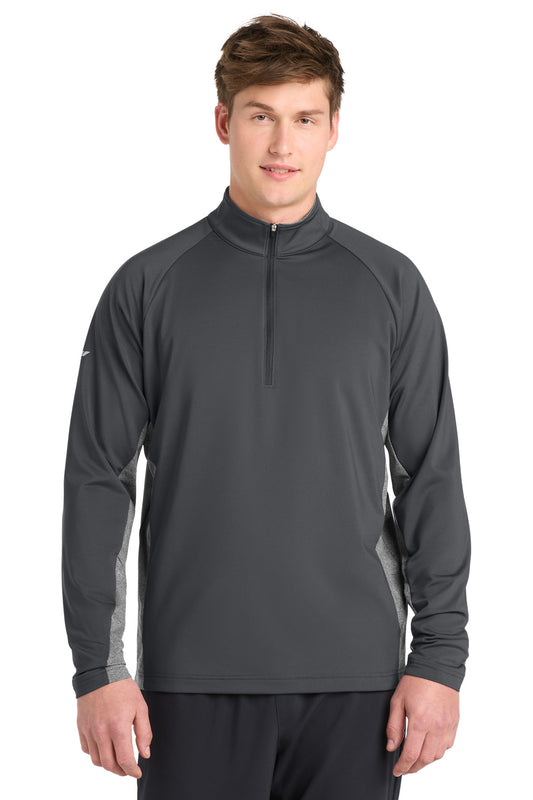 Sport-Tek ®  Sport-Wick ®  Stretch Contrast 1/4-Zip Pullover. ST854
