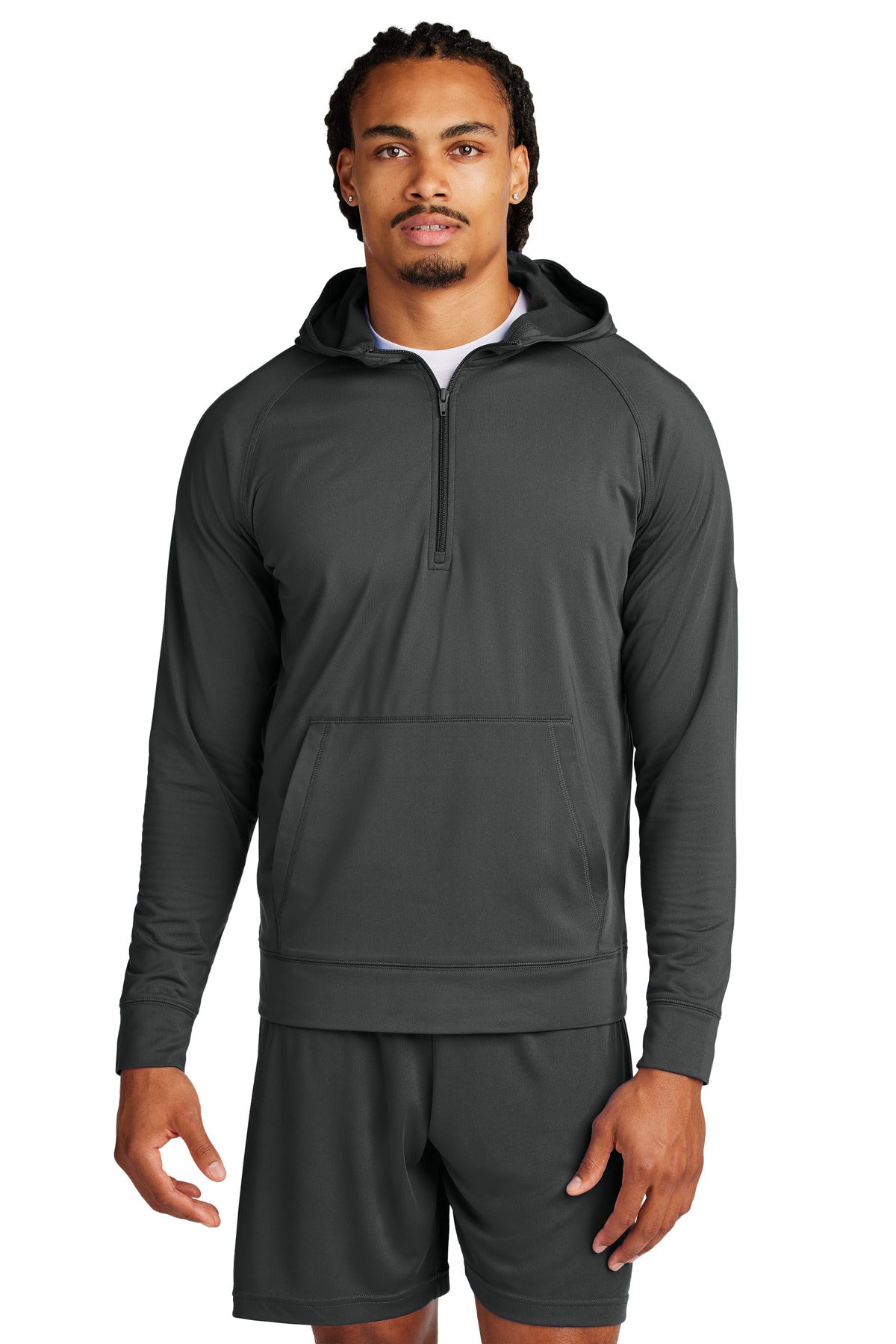 Sport-Tek ®  Sport-Wick ®  Stretch 1/2-Zip Hoodie ST856