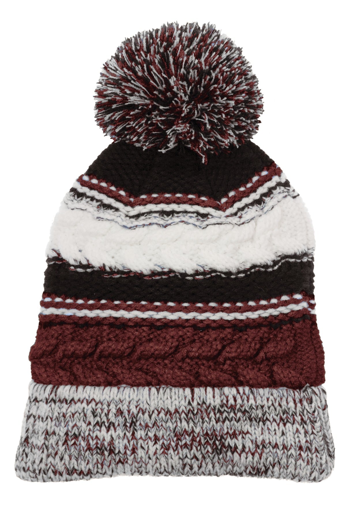 Sport-Tek ®  Pom Pom Team Beanie. STC21