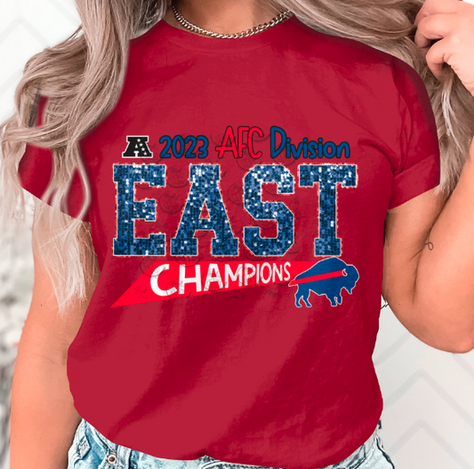 East Champions - Faux Glitter