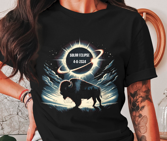 Solar Eclipse Buffalo Shirt