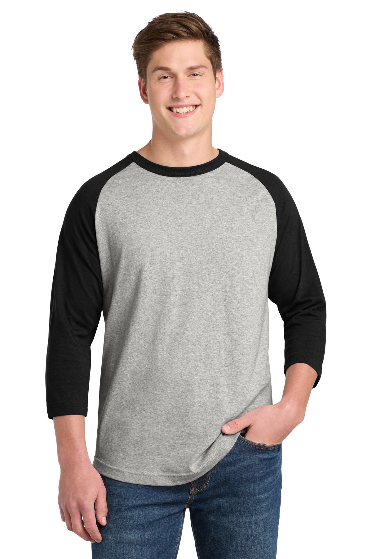 Sport-Tek ®  Colorblock Raglan Jersey.  T200