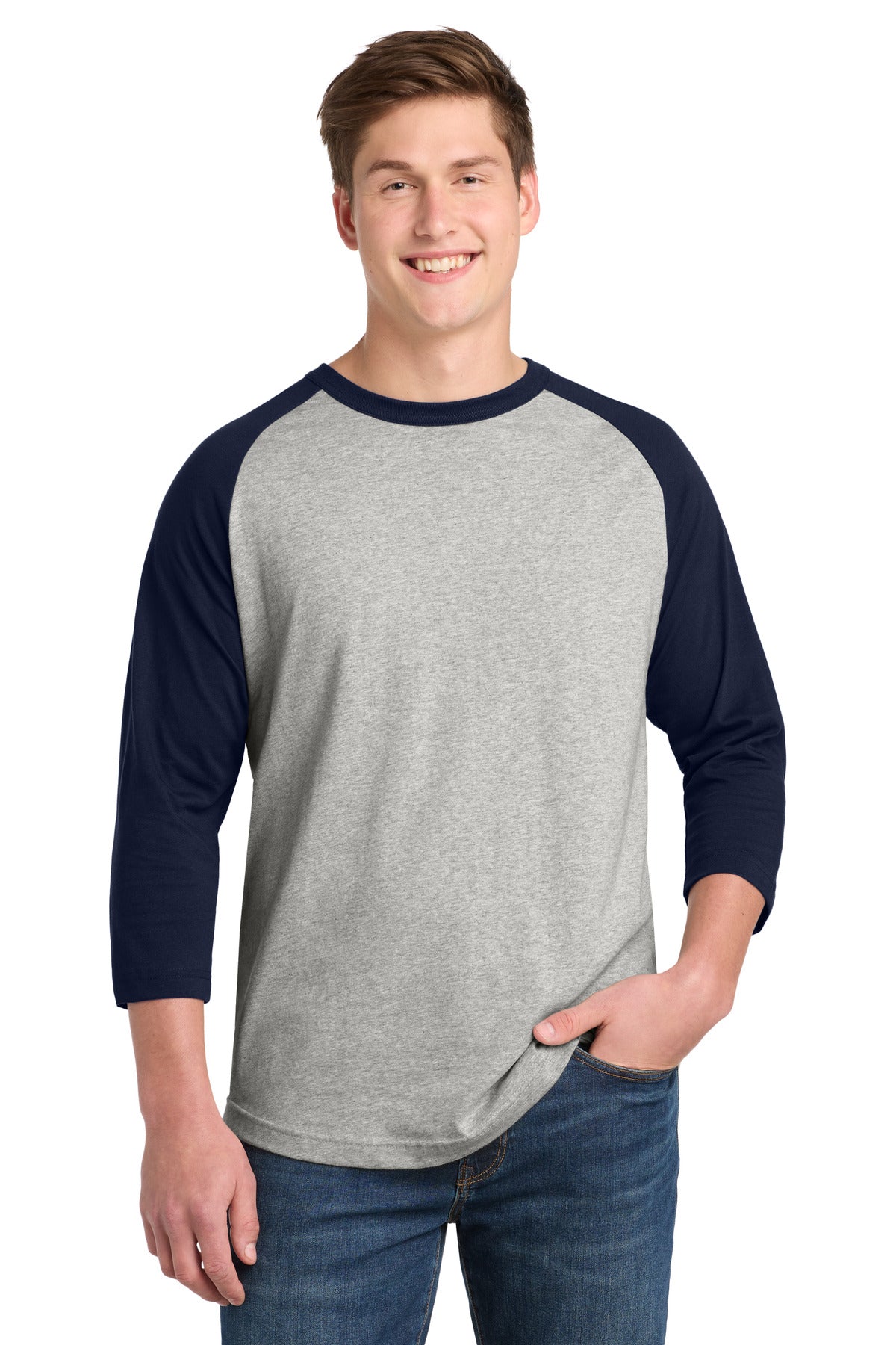 Sport-Tek ®  Colorblock Raglan Jersey.  T200