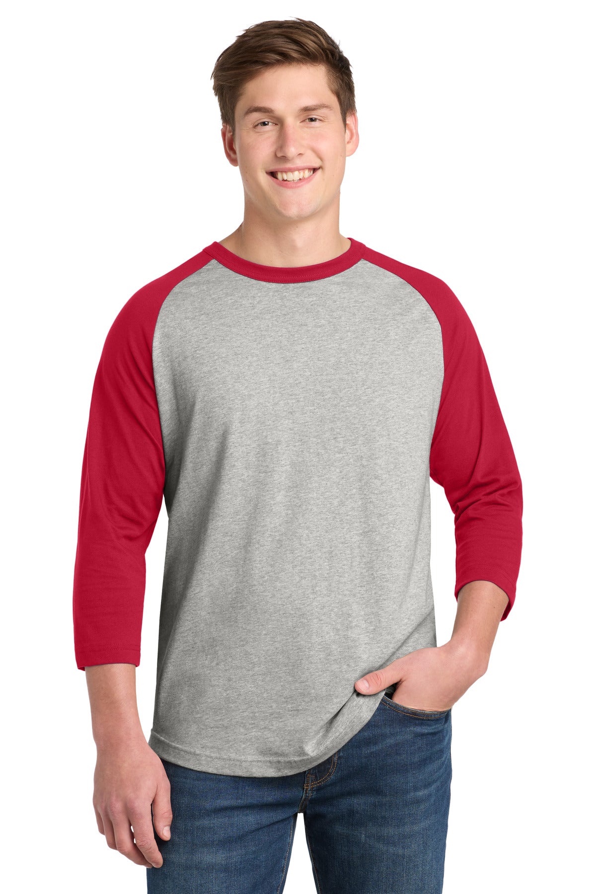 Sport-Tek ®  Colorblock Raglan Jersey.  T200