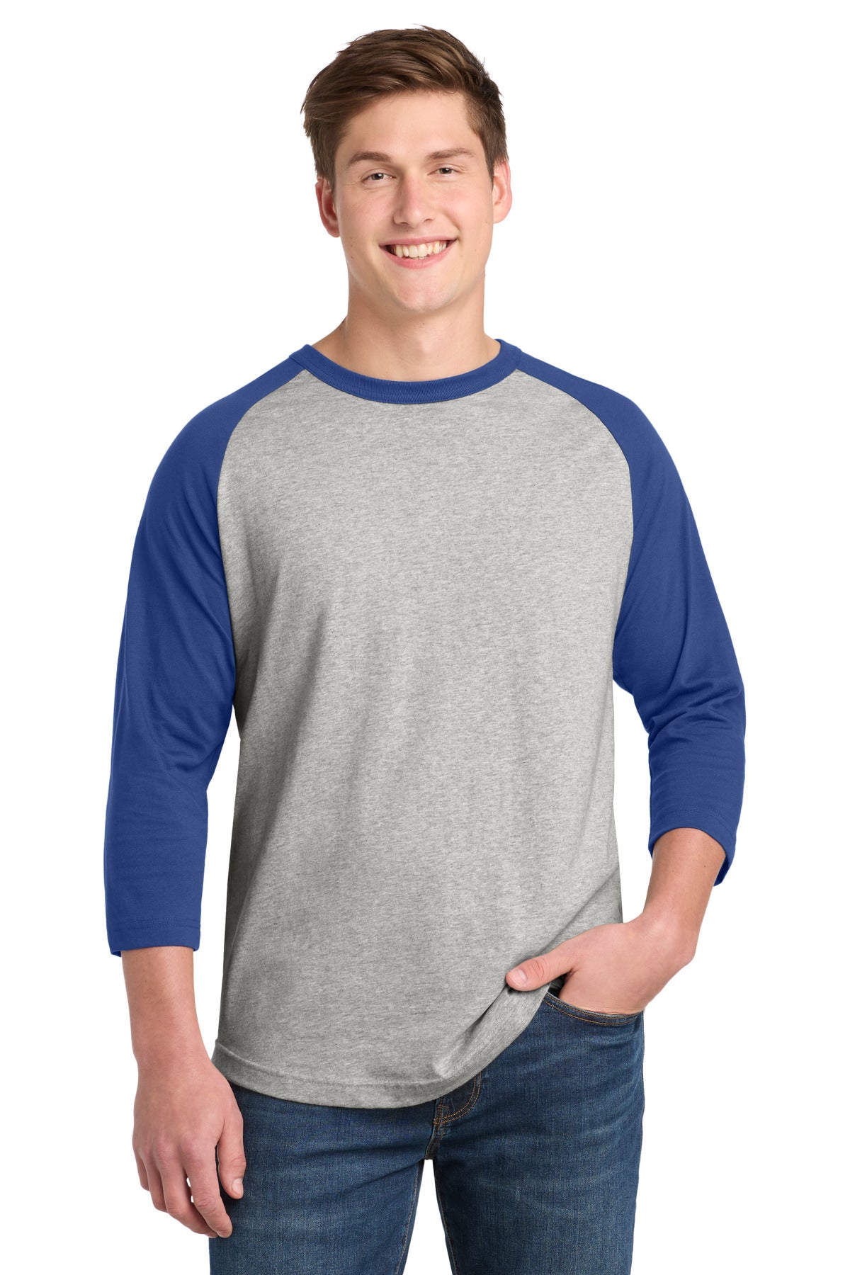 Sport-Tek ®  Colorblock Raglan Jersey.  T200
