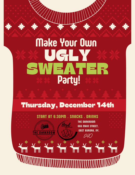 Make Your Own Ugly Holiday Sweater Party