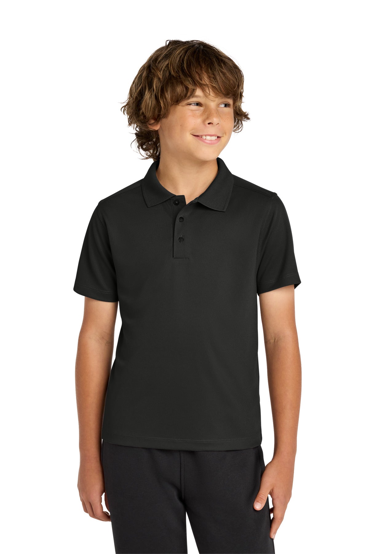 Sport-Tek ®  Youth UV Micropique Polo YST740