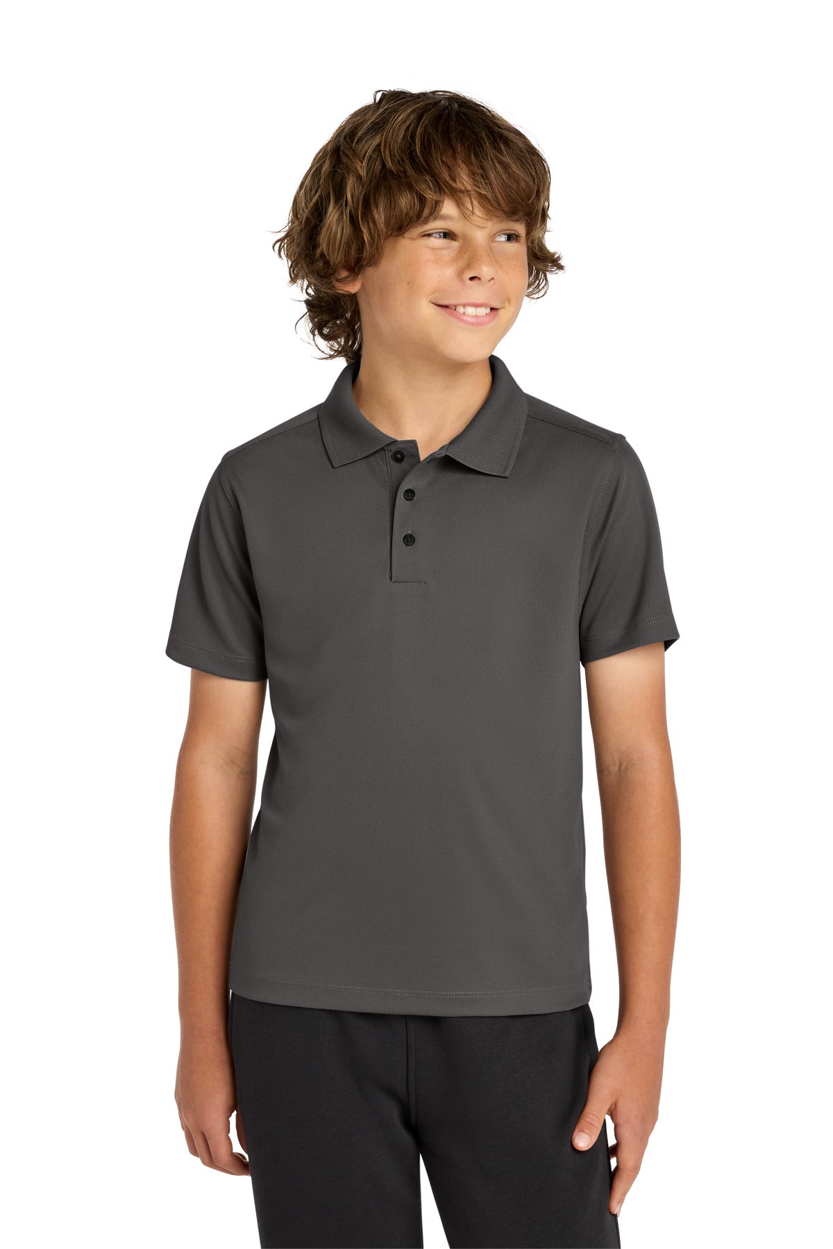 Sport-Tek ®  Youth UV Micropique Polo YST740